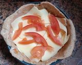 Foto del paso 2 de la receta: Mini torta de masa integral con semillas, de queso, tomates y huevo duro