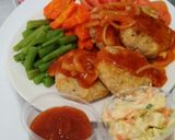 Foto langkah ke 5 dari resep Steak Tempe Vegetarian.