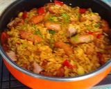 Foto del paso 8 de la receta Arroz con salchichas