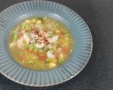A picture of step 6 of Vegetable Minestrone Soup.