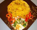 Stir fried rice with minced meat and sunny side up egg recipe step 4 photo