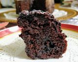 A picture of step 8 of Eggless Butterless Bottle Gourd Cocoa Cake.
