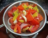 A picture of step 2 of Rich Tomato and Pumpkin Soup.