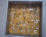 A picture of step 7 of Mysore Pak (Traditional South Indian Sweet).