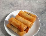 Foto langkah ke 5 dari resep Lumpia Pisang Coklat.