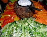 Foto del paso 5 de la receta: Dip de Vegetales con Crema de Coco