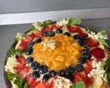 Retro gyümölcstorta 🫐🍒🥭🍍🍓 recept fázis 10 fotója
