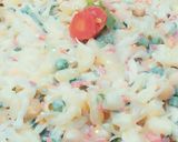 A picture of step 3 of Creamy fruits and vegetables salad.