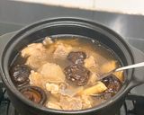 Hình bước làm 1 của món Gân bò nấu nấm