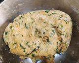 A picture of step 2 of Methi thepla.