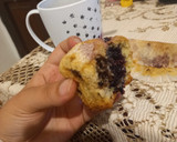 Foto del paso 6 de la receta: Magdalenas con chips de chocolate y mermelada de moras