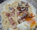 Foto langkah ke 7 dari resep Creamy Spaghetti Carbonara Cooking Cream Anchor.