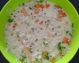 A picture of step 2 of Instant Bread Idli.