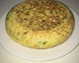 Foto del paso 6 de la receta: Tortilla de patatas con tofu y verduritas