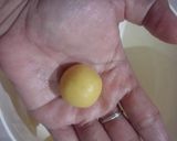 Foto langkah ke 6 dari resep Nastar renyah berikut tips kinclong agar tdk retak dan melebar.