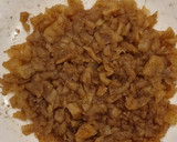 Foto del paso 1 de la receta: Tortitas de compota de manzana y avena con carne de membrillo