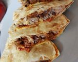A picture of step 5 of My Breakfast Quesadillas.😉.