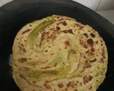 A picture of step 5 of Mutter(greenpeas) stuffed laccha paratha.