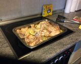Foto del paso 13 de la receta: Pollo asado a la cerveza y limón