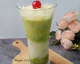 Foto langkah ke 4 dari resep Es Alpukat kocok matcha.