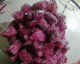 Foto del paso 9 de la receta: ❤️Dragón Fruit Cake❤️