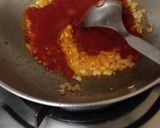 A picture of step 2 of The not so guilty pizza (whole wheat based).