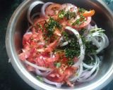 लच्छेदार प्याज़ सलाद (lachedar pyaz salad recipe in Hindi) रेसिपी चरण 3 फोटो