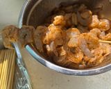 A picture of step 3 of Shrimp Skewers Recipe (No Grill).