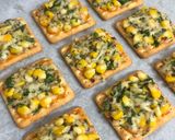 A picture of step 8 of Cheesy Sweet Corn Crackers.
