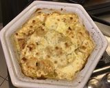 Une image de l'étape 8 de Gratin de navets blancs au stilton,ail et 4 épices.