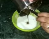 A picture of step 2 of Mint Raita.