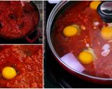 A picture of step 4 of Shakshuka.