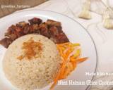 Nasi Hainam (Rice Cooker) langkah memasak 6 foto