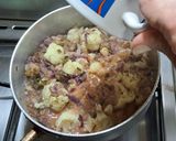Foto del paso 3 de la receta: Tarta integral casera de coliflor y repollo