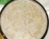 A picture of step 1 of Puri Sabzi and Sevai.