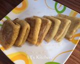A picture of step 7 of Vanilla Oats crepes with lime syrup.