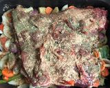 Foto del paso 8 de la receta: Carne mechada al horno más verduras
