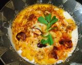 A picture of step 9 of Baingan ka raita.