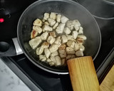 Foto del paso 3 de la receta: Risotto de champiñones, pollo y jamón🍄🍗🐽