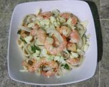 Foto del paso 7 de la receta: Spaghetti con camarones