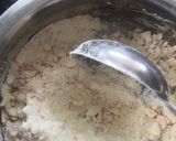 A picture of step 1 of Corn and Multigrain chilla.