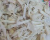 Hình bước làm 1 của món Gỏi mít tai mui