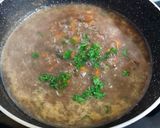 A picture of step 6 of Ragi Soup.