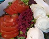 Une image de l'étape 2 de Salade chèvre cranberry pécan.