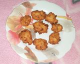 A picture of step 5 of Different Varieties Of Pulses Fritters I.e Onions And Potato Fritters.