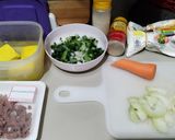 Foto langkah ke 1 dari resep Martabak Tahu Daging.