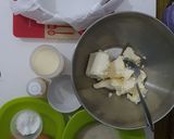 Foto langkah ke 1 dari resep Birthday burnt cheese cake.