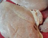 A picture of step 1 of Sauté of Chicken, Lyonnaise.