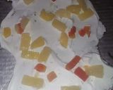 A picture of step 4 of Micky mouse cake.
