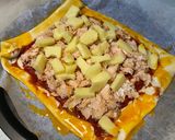 Foto langkah ke 5 dari resep Pizza salmon puff pastry.